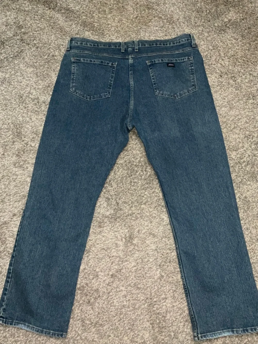 Dickies Men's Relaxed Classic Dark Blue Denim Jeans 40x30